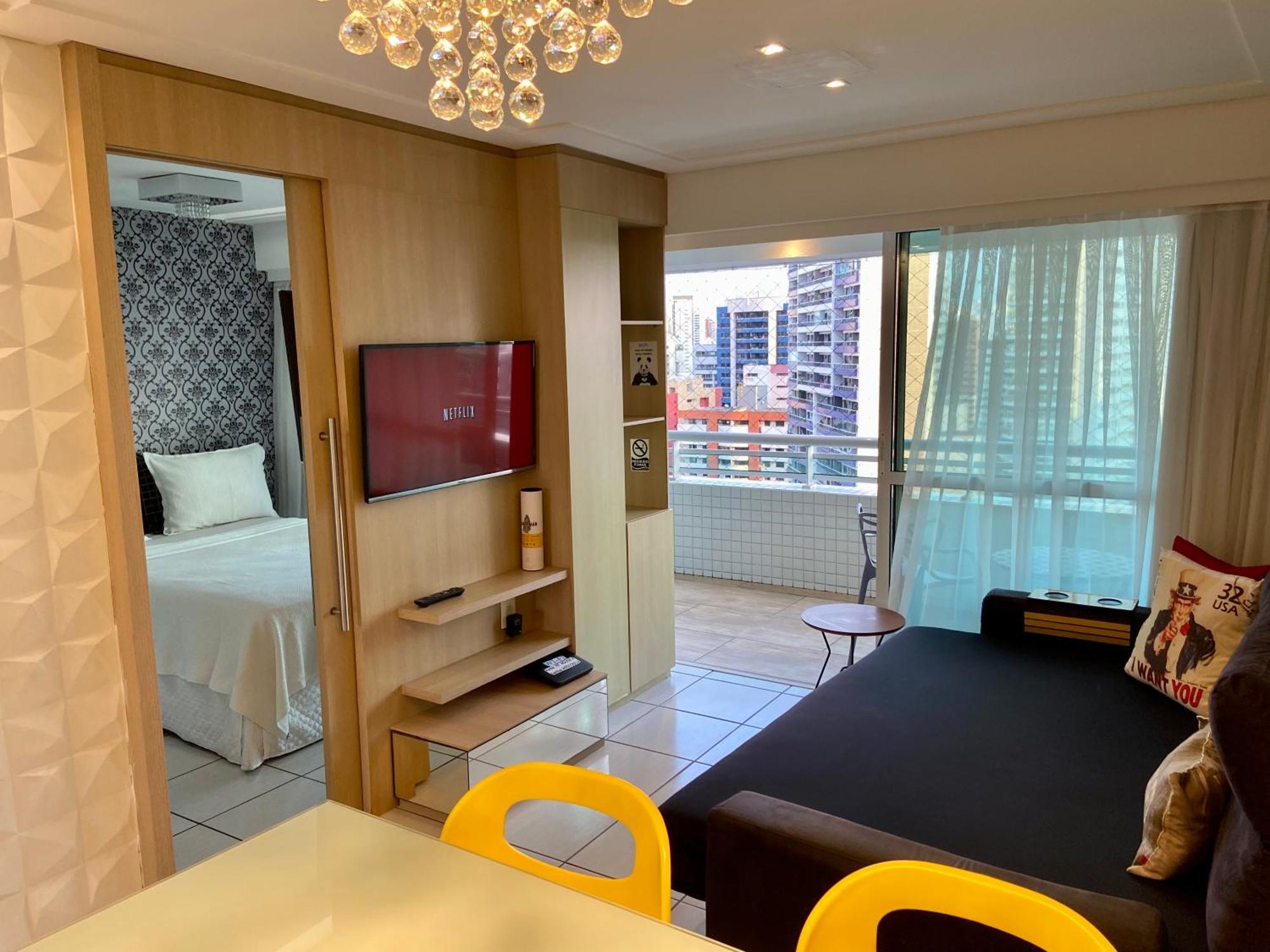 Apartamento 17º Andar Beira Mar Com 2 Quartos Fortaleza  Extérieur photo