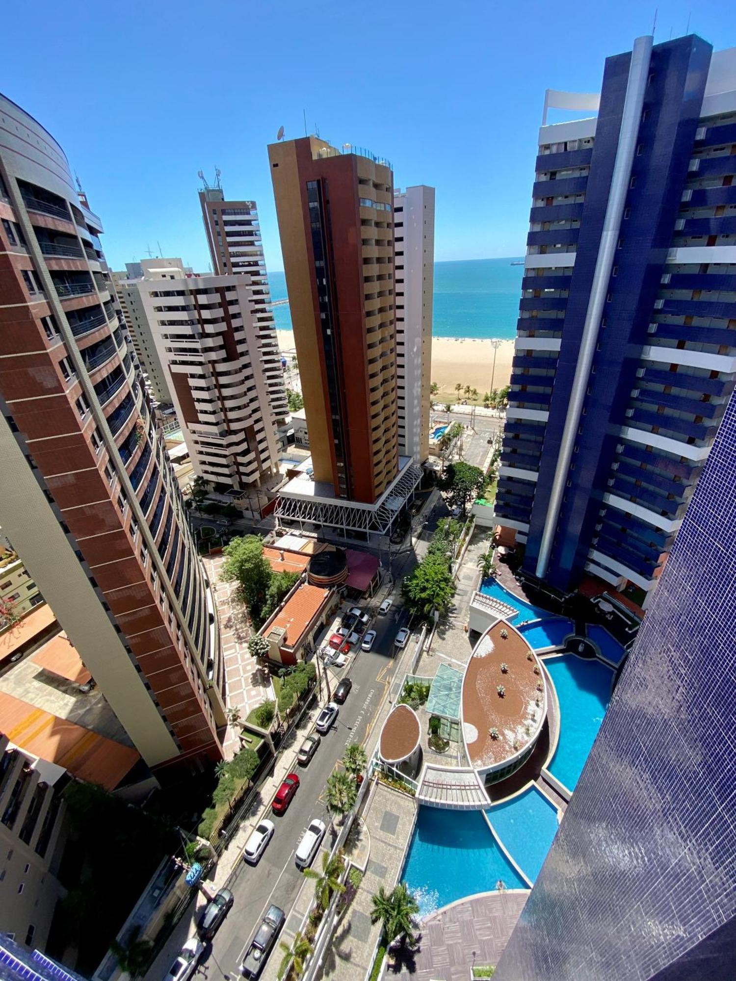 Apartamento 17º Andar Beira Mar Com 2 Quartos Fortaleza  Extérieur photo
